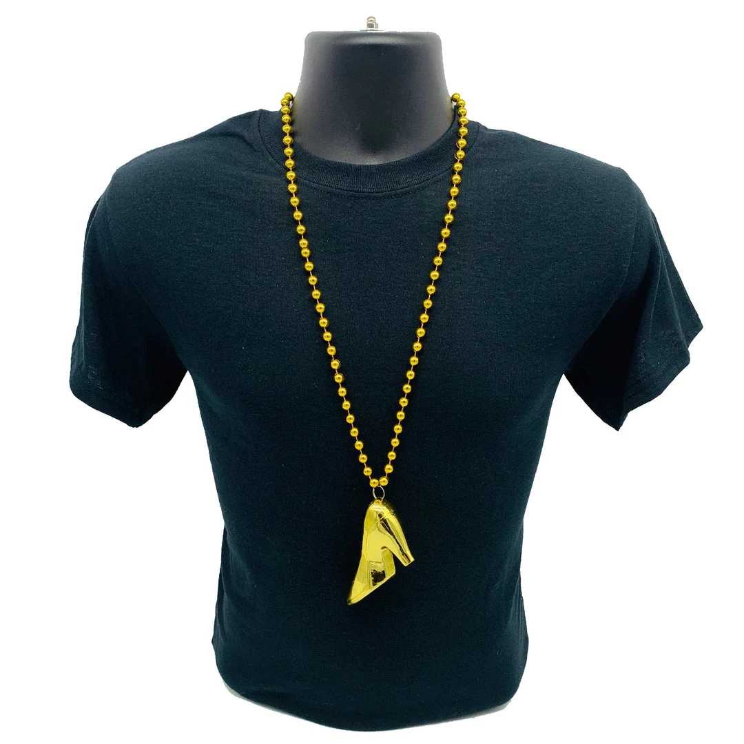 SB8291 33" 7.5mm Shoe Mardi Gras Beads - 6 Colors (Each) 13 SB8291 33" 7.5mm Shoe Mardi Gras Beads - 6 Colors (Each)