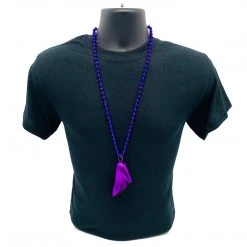 SB8291 33" 7.5mm Shoe Mardi Gras Beads - 6 Colors (Each) 40 SB8291 33