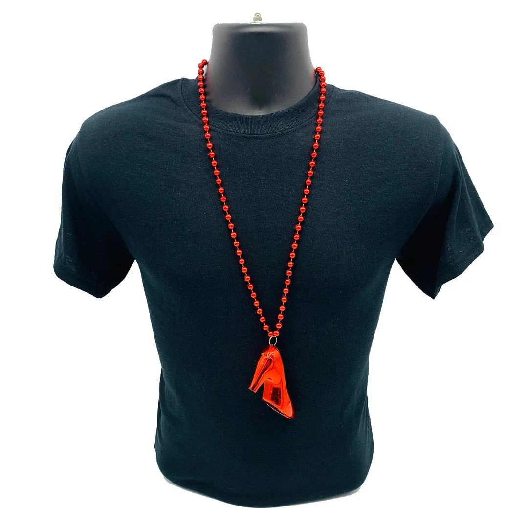 SB8291 33" 7.5mm Shoe Mardi Gras Beads - 6 Colors (Each) 17 SB8291 33" 7.5mm Shoe Mardi Gras Beads - 6 Colors (Each)