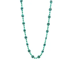 SB4125 38" Metallic Crown Mardi Gras Beads (Each) 4 SB4125 38