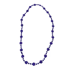 SB4125 38" Metallic Crown Mardi Gras Beads (Each) 7 SB4125 38