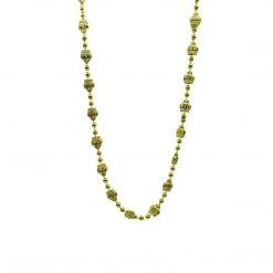 SB4125 38" Metallic Crown Mardi Gras Beads (Each)