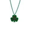 SB7458 33" St. Patricks Bead With Shamrock Medallion (Each) Beads 2 SB7458 33" St. Patricks Bead With Shamrock Medallion (Each) Beads