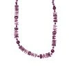 SB4125 Beads 36" Birthday Babe Bead Necklace - Metallic Light Pink (Each)