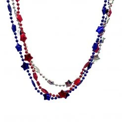 SB2458 36" Small Star Bead Necklace (Each) Beads