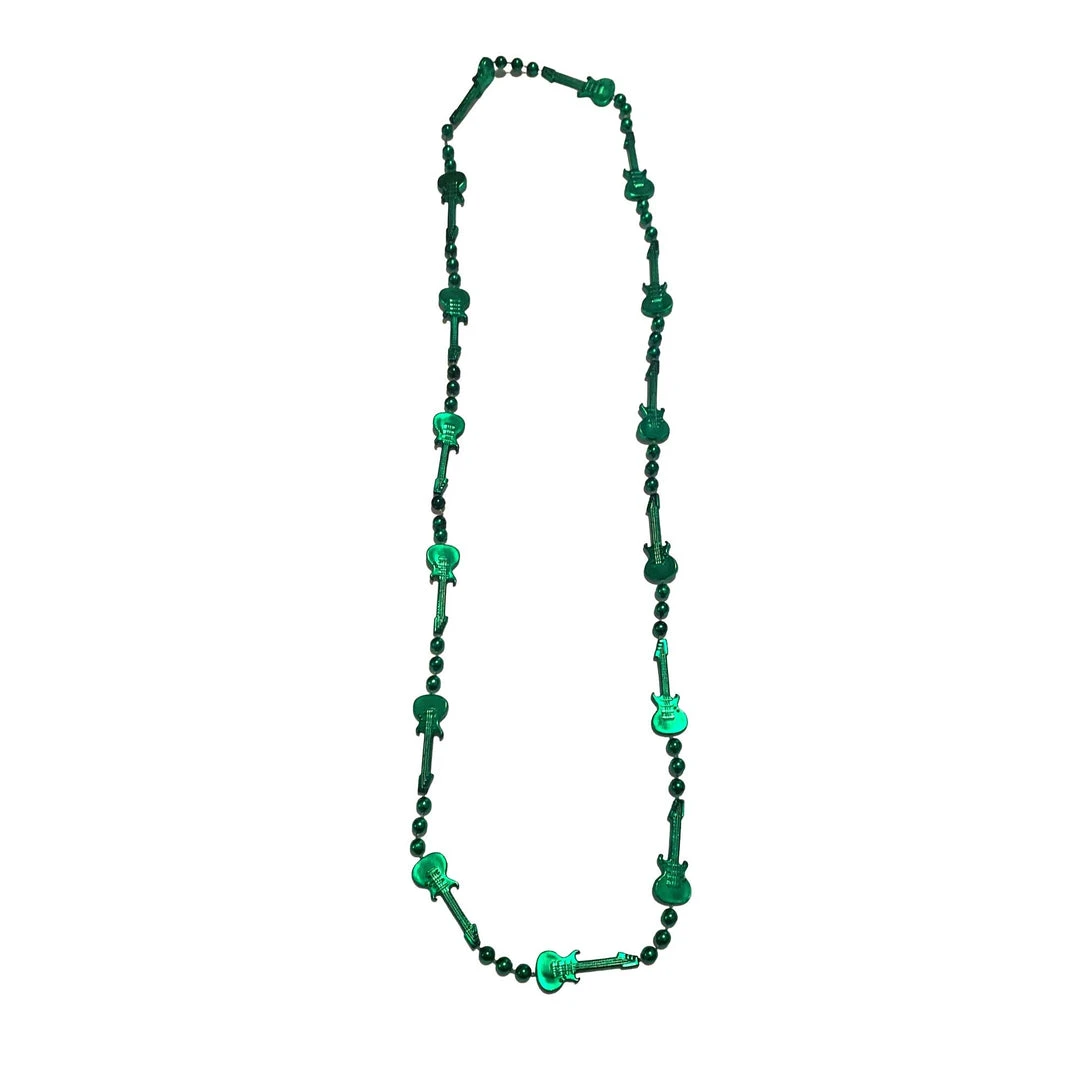 Sale 36" Guitar Bead Necklace - 6 Assorted Colors (Each) Beads 8 Sale 36" Guitar Bead Necklace - 6 Assorted Colors (Each) Beads