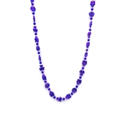 SBDOZEN Beads 36" Mardi Gras Style Bead Necklace - Purple, Green And Gold (Dozen) 4 SBDOZEN Beads 36