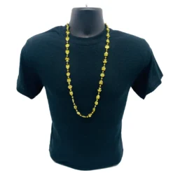 SBDOZEN Beads 36" Mardi Gras Style Bead Necklace - Purple, Green And Gold (Dozen) 8 SBDOZEN Beads 36