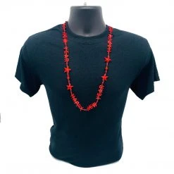 SB5416 Beads 36" Happy New Year Bead Necklace - 6 Assorted Colors (Each) 35 SB5416 Beads 36