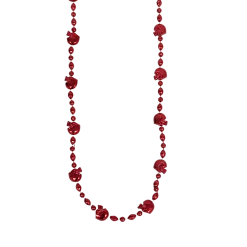 Sale 36" Red Football Helmet Bead Necklace (Each) Beads