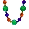 Mardi Gras Spot 44" 20/40/60mm Metallic Rainbow Round Necklace (Each) Beads