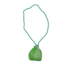 SB14875 Beads 36" 8mm Metallic Green With Cabbage (Each)