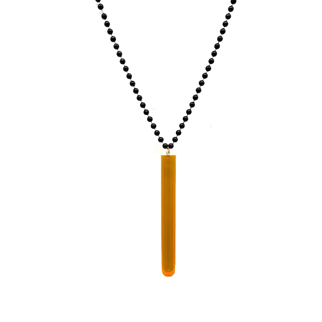 SB6250 33" 7mm Black With Neon Test Tube Glass (Each) 4 SB6250 33" 7mm Black With Neon Test Tube Glass (Each)