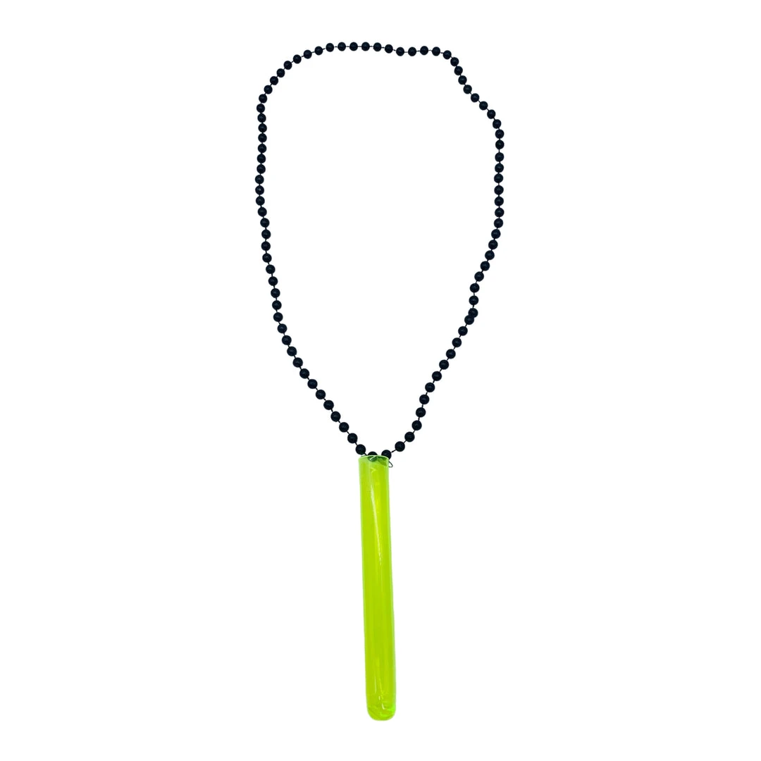 SB6250 33" 7mm Black With Neon Test Tube Glass (Each) 6 SB6250 33" 7mm Black With Neon Test Tube Glass (Each)