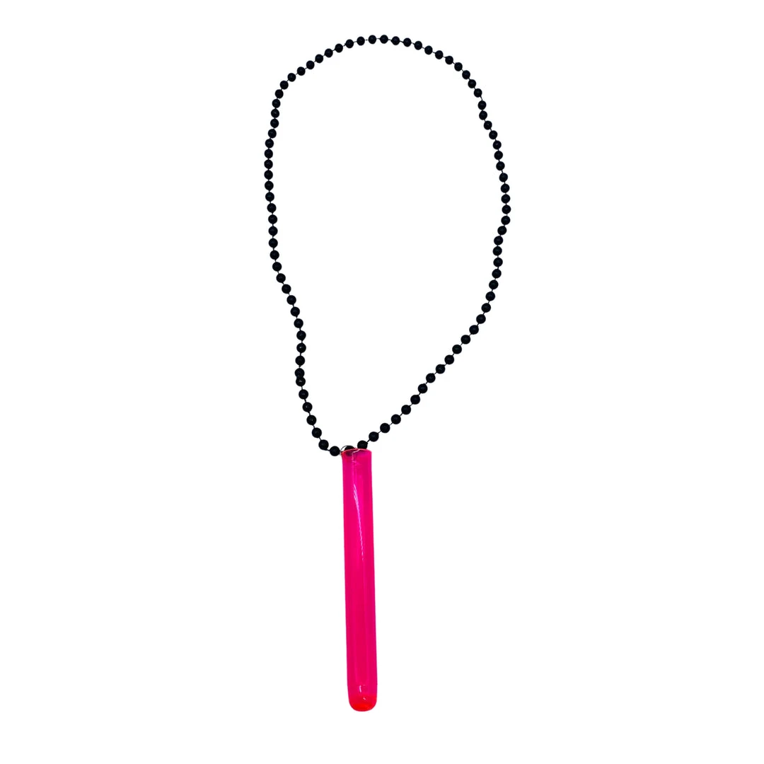 SB6250 33" 7mm Black With Neon Test Tube Glass (Each) 8 SB6250 33" 7mm Black With Neon Test Tube Glass (Each)