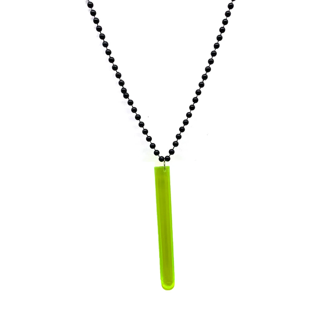 SB6250 33" 7mm Black With Neon Test Tube Glass (Each) 3 SB6250 33" 7mm Black With Neon Test Tube Glass (Each)