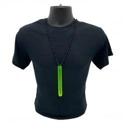 SB6250 33" 7mm Black With Neon Test Tube Glass (Each) 17 SB6250 33