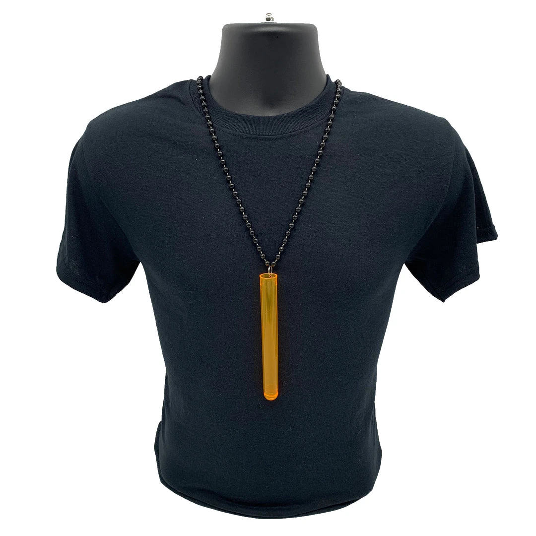 SB6250 33" 7mm Black With Neon Test Tube Glass (Each) 10 SB6250 33" 7mm Black With Neon Test Tube Glass (Each)