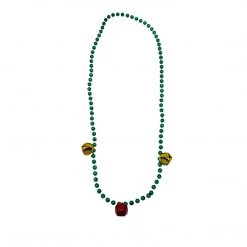 SB5416 Beads 33" 7mm With 3 Piece 20mm Jingle Bells - 3 Colors (Each) 15 SB5416 Beads 33