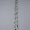 SBDOZEN 52" 25mm Pearl White Necklace With Alternating Purple, Green And Gold Beads (Dozen) 2 SBDOZEN 52" 25mm Pearl White Necklace With Alternating Purple, Green And Gold Beads (Dozen)