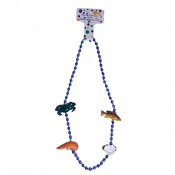 SB26550 Beads 42" Crab, Fish, Shrimp And Clam Necklace (Each)
