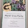 Sale Mardi Gras Invitation (Pack Of 20 Cards/Envelopes) Party Supplies