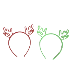 Sale Christmas Themes Reindeer Glitter Headband (Pack Of 2) Headbands