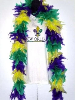 Plush Appeal, LLC Party Supplies 6' Purple, Green And Gold Sectional Boa (Each) 9 Plush Appeal, LLC Party Supplies 6' Purple, Green And Gold Sectional Boa (Each)