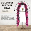 Plush Appeal, LLC Party Supplies 6' Black And Hot Pink Boa (Each) 2 Plush Appeal, LLC Party Supplies 6' Black And Hot Pink Boa (Each)