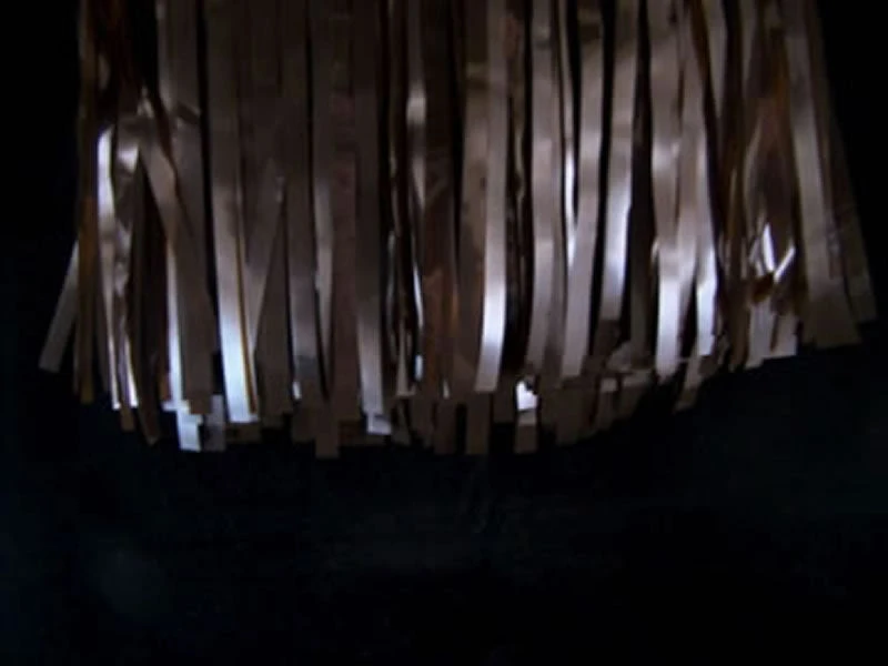 Mardi Gras Spot Petal Paper Brown Vinyl Fringe 15" X 10' (Pack) 3 Mardi Gras Spot Petal Paper Brown Vinyl Fringe 15" X 10' (Pack)