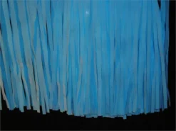 Mardi Gras Spot Medium Blue Vinyl Fringe 15" X 10' (Pack)