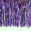 Mardi Gras Spot Party Supplies Purple Metallic Fringe - 15" X 10 (Pack)