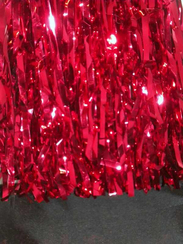 Mardi Gras Spot RED METALLIC FRINGE 15 INCH X 10 FEET (PACK) Party Supplies 4 Mardi Gras Spot RED METALLIC FRINGE 15 INCH X 10 FEET (PACK) Party Supplies