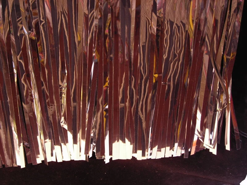 Mardi Gras Spot SILVER METALLIC FRINGE 15 INCH X 10 FEET (Pack) 3 Mardi Gras Spot SILVER METALLIC FRINGE 15 INCH X 10 FEET (Pack)