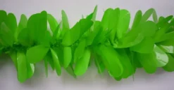 Mardi Gras Spot Party Supplies Petal Festooning Light Green Vinyl 4" X 48' (Pack)