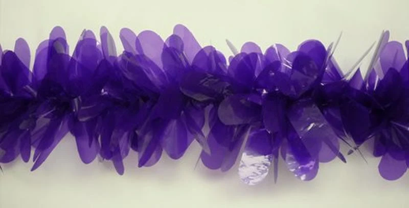Mardi Gras Spot Petal Festooning Violet Vinyl 4" X 48' (Pack) Petal Paper 3 Mardi Gras Spot Petal Festooning Violet Vinyl 4" X 48' (Pack) Petal Paper