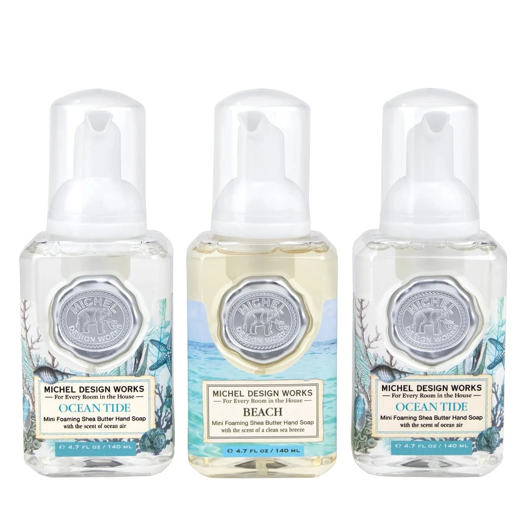 MGSPOT Mini Foaming Soap Set - Ocean Tide (2) And Beach (Set) MGSPOT Mini Foaming Soap Set - Ocean Tide (2) And Beach (Set)