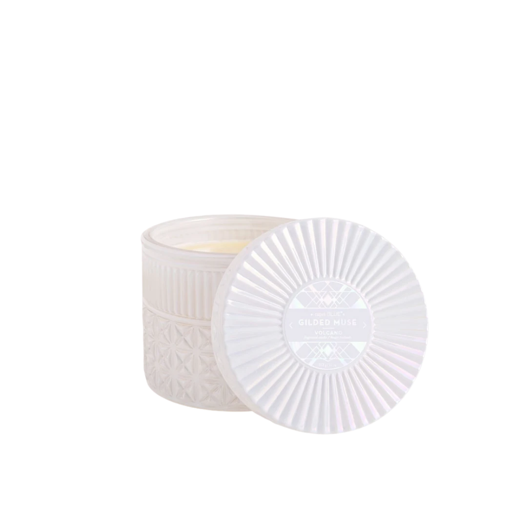 MGSPOT Capri Blue Volcano Gilded Muse Faceted Jar Candle, 11oz (Each) Gifts & Apparel 3 MGSPOT Capri Blue Volcano Gilded Muse Faceted Jar Candle, 11oz (Each) Gifts & Apparel