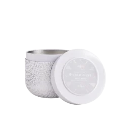 MGSPOT Capri Blue Volcano White Opal Gilded Candle Tin, 11oz (Each)