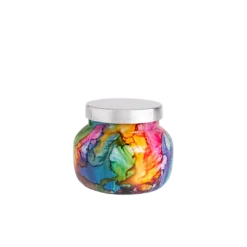 MGSPOT Capri Blue Volcano Rainbow Watercolor Petite Jar, 8 Oz (Each)