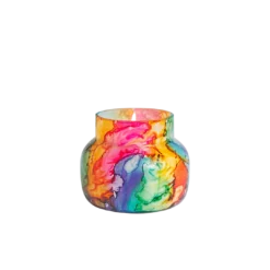 MGSPOT Capri Blue Volcano Rainbow Watercolor Petite Jar, 8 Oz (Each)