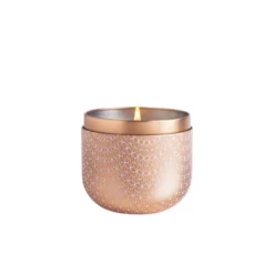 MGSPOT Capri Blue Pink Grapefruit Gilded Muse Rose Gold Tin (Each)