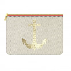 Plush Appeal, LLC Gifts & Apparel 6" Anchor Cosmetic Bag (Each)
