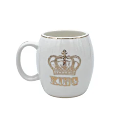 Plush Appeal, LLC White "King" Coffee Mug (Each) Gifts & Apparel