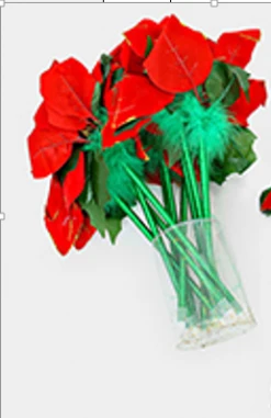 Plush Appeal, LLC Poinsettia Ink Pen (Each) Gifts & Apparel