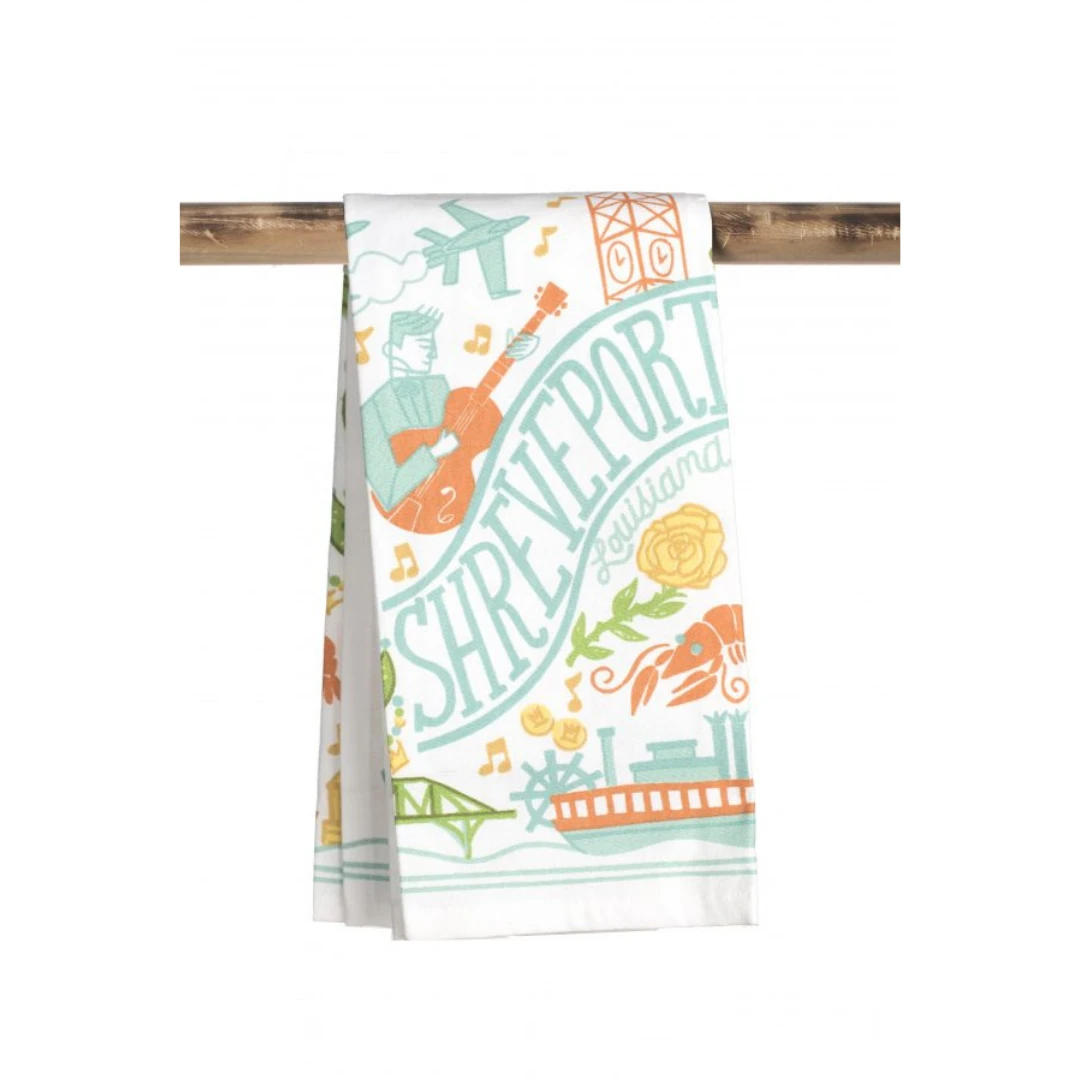 Plush Appeal, LLC Gifts & Apparel Shreveport Kitchen Towel (Each) 3 Plush Appeal, LLC Gifts & Apparel Shreveport Kitchen Towel (Each)