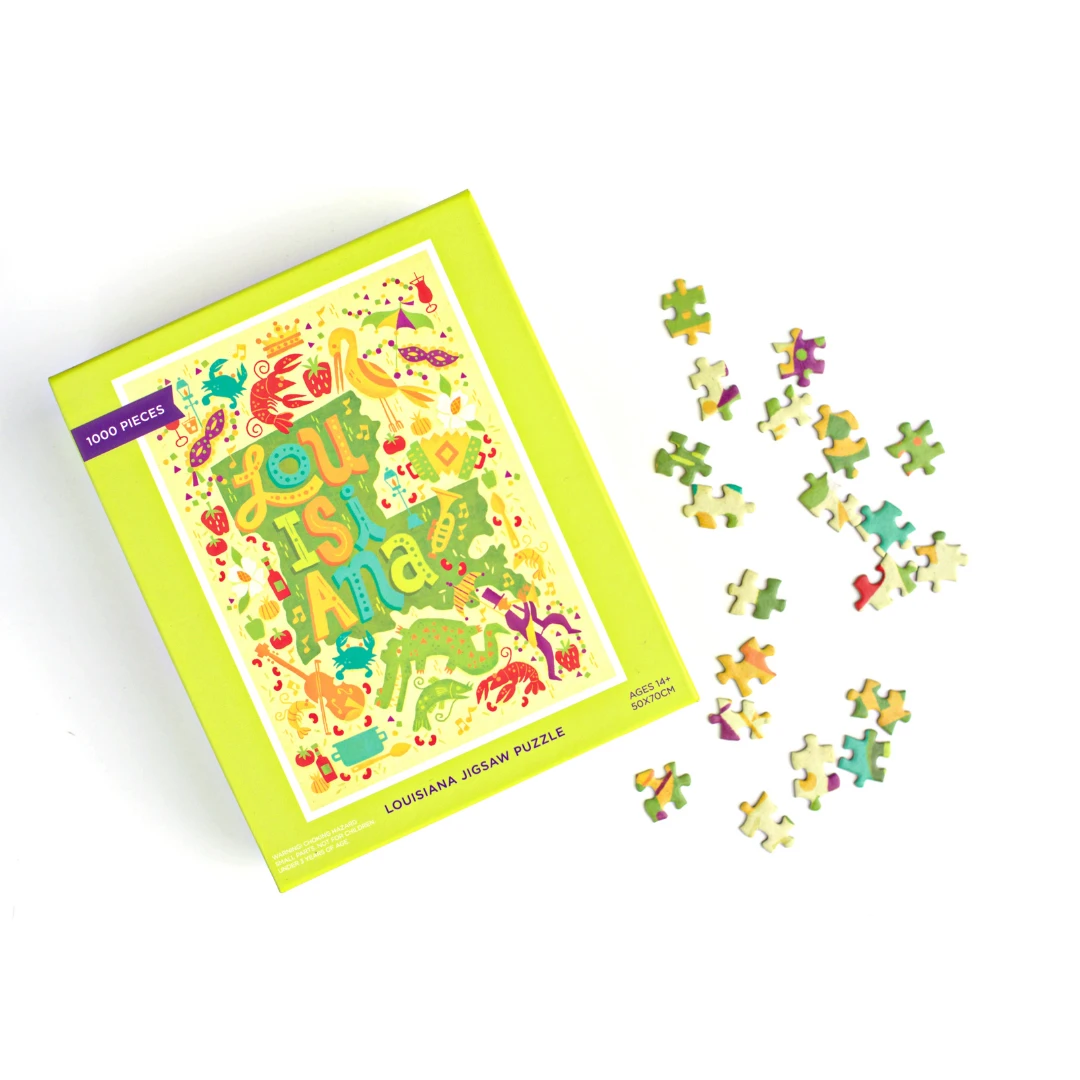 Plush Appeal, LLC Louisiana Puzzle (Each) Gifts & Apparel 3 Plush Appeal, LLC Louisiana Puzzle (Each) Gifts & Apparel