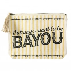 Plush Appeal, LLC Gifts & Apparel Be Bayou Pouch (Each)