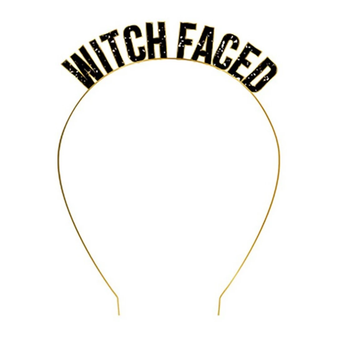 Sale Witch-Faced Headband (Each) Headbands Sale Witch-Faced Headband (Each) Headbands