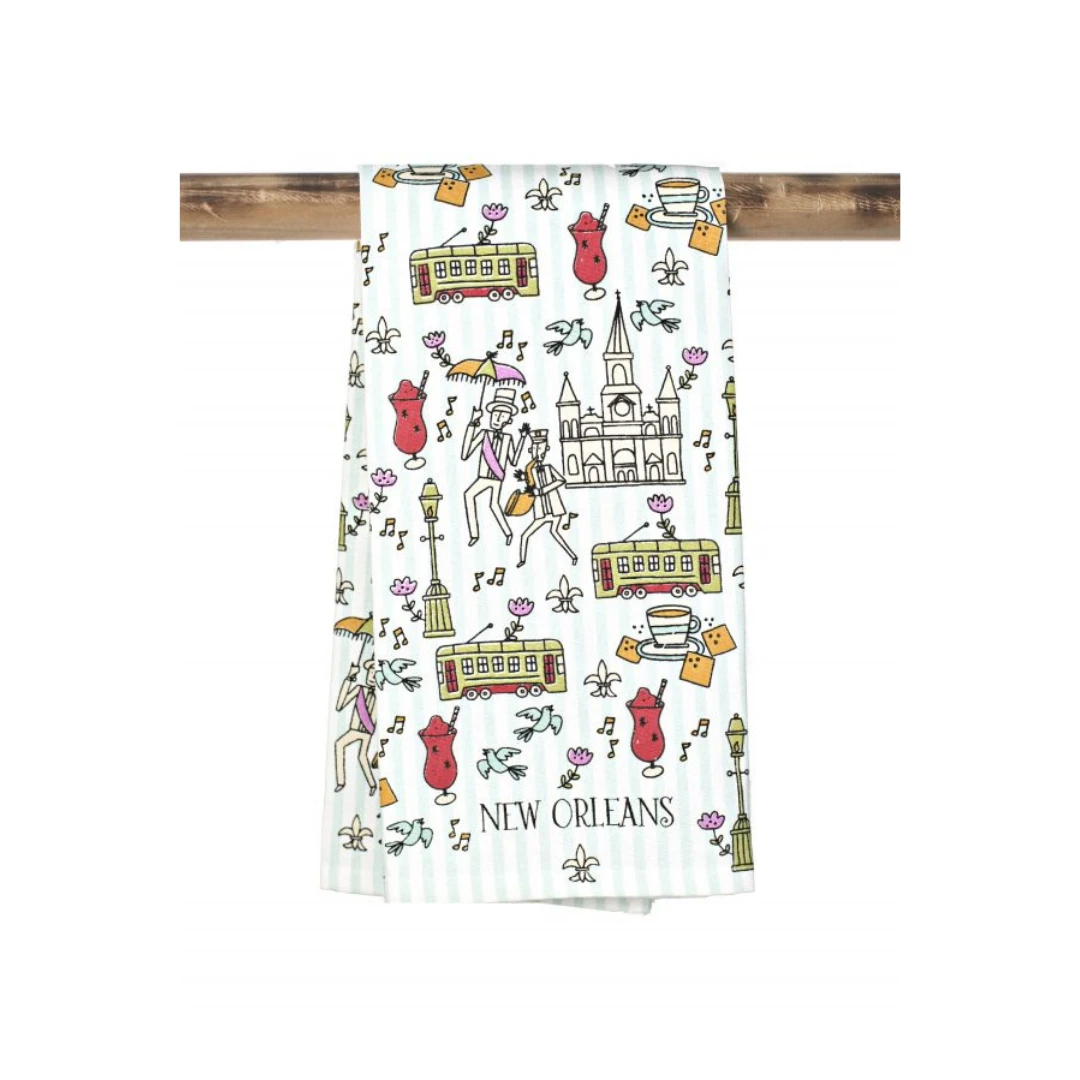 Plush Appeal, LLC NOLA Everyday Kitchen Towel (Each) Plush Appeal, LLC NOLA Everyday Kitchen Towel (Each)
